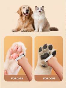 Aparador de Patas de Animais de Estimação, Cortadores de Pelo para Cães com Luz LED, Aparador de Patas Ultrabaixo Ruído para Cães e Gatos, Cortadores de Pelo Recarregáveis Sem Fio para Patas, Orelhas, Rosto, Bunda, Olhos, À Prova d'Água e Fácil de Limpar, Lâmina Alargada de 18 mm