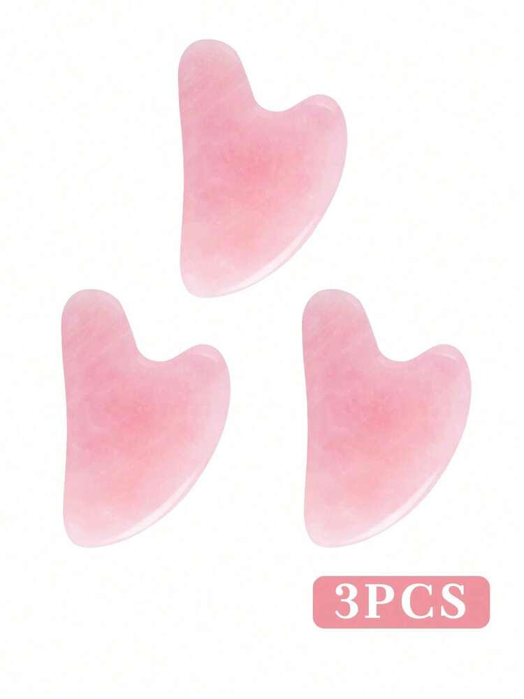 Herramienta facial Gua Sha Piedra de jade natural Gua Sha Masajeador para rostro, ojos, cuello, antienvejecimiento, adelgazamiento y reafirmación, Herramientas faciales Gua Sha, Herramienta de jade Guasha para rostro y ojos Piedra Gua Sha para reducir la hinchazón y esculpir la línea de la mandíbula Herramientas de piedra Gua Sha para el cuidado de la piel de la mujer, Belleza, Productos de cuidado de la piel, Spa, Autocuidado, Herramientas de cuidado de la piel, Cuidado facial, Suministros para esteticistas, Masaje, Herramienta de masaje facial, Rodillo facial - Rosa - Añade 14