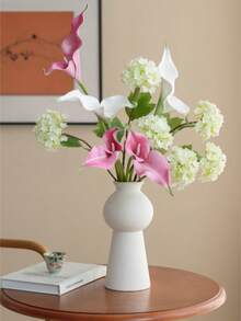 1/3/6pcs Calla Lily Artificial Flowers, Long Stem PU Material, Suitable For Wedding Bouquet Decor, Home, Room, Vase Filler, Outdoor, Garden, Wedding Decoration, Tabletop Decor - Multicolor - View 3