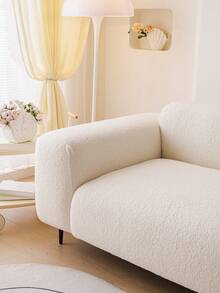1件装弹力沙发套，纯色北欧风3D设计，四季皆宜，家居生活沙发套，防滑防刮，适用于客厅、卧室、书房沙发、扶手椅、双人沙发、组合沙发、贵妃椅。 - 米色 - 查看 8