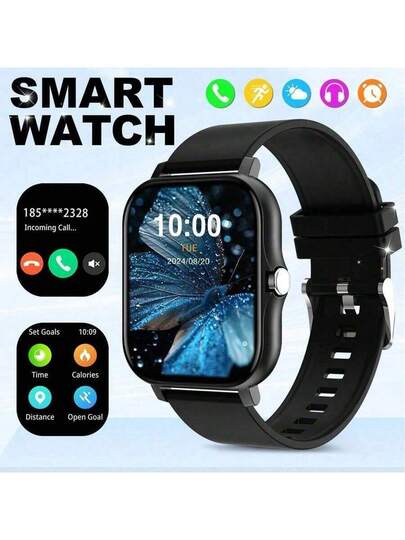 New Full Touch HD Slimme Horloge (Dial, Answer) Wireless Call Function, Massive Faces, Exercise Monitoring, Message Reminder View, Multiple App Reminders, roid IOS Phones, Perfect Men Women