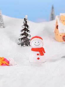 2 Stücke Weihnachtsmann-Paar Figuren Set, romantische Feiertags-Tischdekoration, ideal für saisonale Präsentation, Schreibtisch, Armaturenbrett, Musikbox Zubehör, aus strapazierfähigem Material gefertigt - perfekt für Weihnachtsdekoration ohne Strom