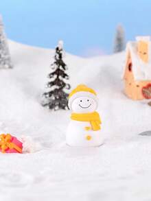 2 Stücke Weihnachtsmann-Paar Figuren Set, romantische Feiertags-Tischdekoration, ideal für saisonale Präsentation, Schreibtisch, Armaturenbrett, Musikbox Zubehör, aus strapazierfähigem Material gefertigt - perfekt für Weihnachtsdekoration ohne Strom