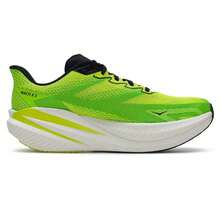 Hoka 男士竞速跑鞋 Mach X 3 休闲鞋 运动鞋 轻便舒适训练鞋 适合日常户外穿着，1168720 - 螢光黃/青檸色 - 查看 2