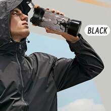 shiying 1pc Electric Protein Powder Shaker Cup, Rechargeable Battery Powered Mixer, 24oz Lockable Mixing Bottle, PC USB Charging Blender, Portable Protein Powder Shaker, Unisex