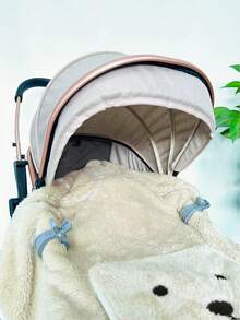 1 pezzo/2 pezzi Fermacoperte universali per passeggino - Morsetti in ABS antiscivolo a forma di alligatore per passeggino, carrozzina, seggiolino auto | Accessorio e porta giocattoli durevole per bambini