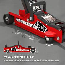 Cric de voiture - Rouge - Voir 7
