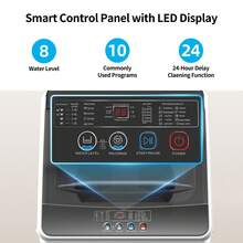 TABU Compact Washer And Dryer Combo Set, 3.0 Cu.Ft. Full Automatic Washing Machine & Compact High Efficiency Electric Dryer With Easy Knob-Control Panel For Friendly-Use,Grey&White - View 4