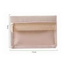 1/Travel Jewelry Bag, Transparent Zipper Pocket, Necklace. Bracelet. Earrings. Earrings. Watch Storage Bag, Jewelry Storage Bag Travel Women's Storage Box Girl Gift - 杏色 - 查看 6