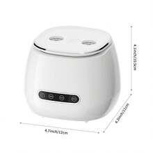 Máy làm sạch răng giả siêu âm, Máy làm sạch siêu âm 48kHz, Hẹn giờ kỹ thuật số 3 chế độ, Máy làm sạch siêu âm cọ trang điểm, Pin sạc - Cấp nguồn qua USB để làm sạch đồ trang sức và đồ trang trí, cọ trang điểm, v.v. | Dễ dàng sử dụng tại nhà - Nhiều màu - Xem 4