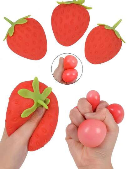 Brinquedo Squishy Apertar Hamburguer Morango Stress Modelar Macio Mochi Banana Cheiro Unicórnio Cachorrinho