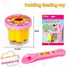 1 件布丁喂食玩具 - 果冻喂食玩具 - 可爱布丁玩具食物套装 - 用这款可爱的果冻甜点玩具喂养你的洋娃娃 - 过家家玩具 - 针线玩具旅行玩具教室坐立不安玩具迷你玩具沐浴玩具圣诞文具减压球 - 生日礼物 - 圣诞礼物 - 万圣节礼物 - 圣诞夜礼物 - 完美礼物 - 玩具 - 游戏