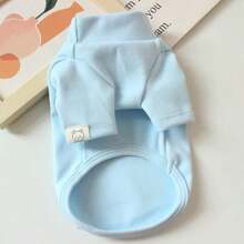 Camisa de forro polar para perros para otoño e invierno, adecuada para osos de peluche, bichones, pomeranos y otros perros pequeños, así como gatos. Es un estilo de invierno cálido, interior y ajustado, adorable