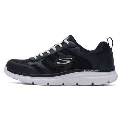 Skechers 男士跑步鞋，缓震运动鞋，BURNS 2.0 男士系带休闲运动鞋，轻便舒适的日常休闲运动鞋