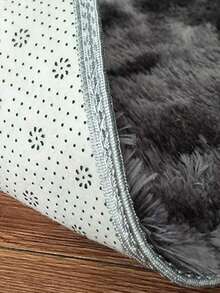 1 块扎染深灰色客厅和卧室地毯，柔软舒适的长毛绒地毯，现代简约北欧风格房间装饰，蓬松舒适的奶油色长毛绒地毯，秋冬季节礼物，毛茸茸的圣诞节/万圣节/情人节装饰，易于护理的客厅、沙发、床边地毯