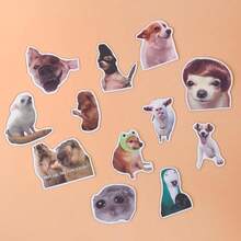 Funny Dog Meme Accessories Decoration Fridge Magnet(12 Pack) Cute Dog Merch Supplies Decor Accessory Party Gifts Cruise Door Room Decor  Bumper Cabinets Sticker Decal Reusable Vinyl - DogMeme - Xem 7