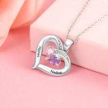 S925 Sterling Silver Necklace Custom Name,Cute Cat Scratch Look, For Mother,Girlfriend, Best Friend,Anniversary Gift