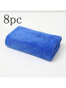 4/8 件可重复使用和可清洗的超细纤维清洁布，适用于拖把、地板和窗户清洁，现代风格，无纺布，吸水快干