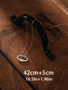 1pc Fashion Design Devil's Eye Cubic Zirconia Crystal Women Bracelet