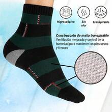 SL.MAX Calcetines para hombre paquete de 12 pares con diferentes modelos, tines deportivos o informales - Multicolor2 - Ver 2