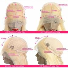 Body Wave 30 40 Inch 613 Blonde Hd Transparent Lace Frontal Brazilian Color 13x6 13x4 Lace Front Human Hair Wigs - S613 - View 8