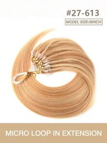 Extensiones de cabello humano - S27/613 - Ver 2