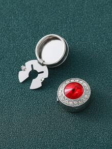 2pcs Men's Button Decorative Buttons, Universal Cuff Buttons, Turtle Buttons, Snap Buttons, Button Cover Brass Copper, 10 Colors Available, Elegant Gift For Boyfriend, Suitable For Men's Shirts