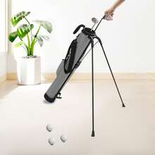 Wear-Resistant Golf Stand Carry Bag W/ Shoulder Strap Portable Golf Divider Bag - 1 - View 6