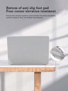 Transparent Protective Case Set Compatible With Apple Laptop Air 13.3-A1932/A2179/A2337 Models, Minimalist Glitter Design