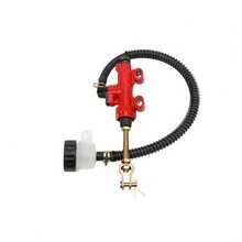 Motorcycle ATV Rear Brake Hydraulic Master Oil Cylinder Unvirsal Gold Motorcycle Dirt Pit