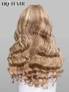 OQ Hair Wear Go 无胶假发 混合颜色金色和棕色亮点头发波浪 6*4 高清蕾丝前假发 180% 密度 22-28 英寸人发假发 未处理处女发假发 正面人发 真人发假发 可穿戴无胶假发 人发免费礼品 免费送货 万圣节服装 人发假发 万圣节旅行必需品 Y2K Turn Up Baddie 女士假期 - S4/27/613 - 查看 5