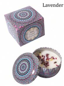 Zestaw świec zapachowych 1/4/8/12 szt., zestaw świec aromaterapeutycznych w kolorowym pudełku, wosk sojowy, wiele kombinacji zapachowych, przyjemny i intensywny zapach, bezdymny, 120 godzin palenia, na ślub, urodziny, festiwale, pamiątki ślubne, świece aromaterapeutyczne do domu, prezent świąteczny, prezent walentynkowy, dekoracja hotelu, wzór retro.