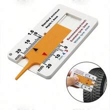 0-20mm Portable Tire Tread Depth Gauge, Automotive Tire Tread Depth Meter Tool, Tire Wear Indicator For Cars, Trucks, Motorcycles