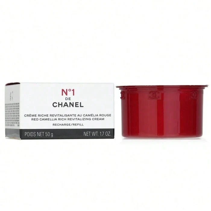 Recambio de Crema Revitalizante Rica de Camelias Rojas N°1 De Chanel 50g/1.7oz - COMO EN LA IMAGEN - Ver 1