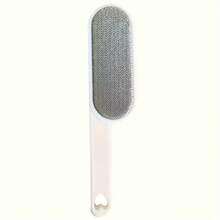 1 pieza Removedor de pelo electrostático de doble cara, adecuado para ropa, alfombras y muebles, reutilizable, cepillo quitapelos para mascotas, colector de polvo electrostático manual, herramienta de limpieza doméstica, sin necesidad de fuente de alimentación, cepillo quitapolvos