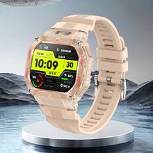 2025 New Outdoor Sports Smart Watch, Featuring Scaled Strap Design, Suitable For Men And Women, 1.75" IPS HD Large Screen 360*360, Flashlight, 30M Waterproof, Wireless Calling, 100+ Sports Modes, 24-Hour Tracking, Smart Voice Assistant, Customizable Dial, Music & Photo Control, 480mAh Battery, Compatible With Android/IOS, Suitable For Daily Sports, Gatherings, Birthdays And Gifts