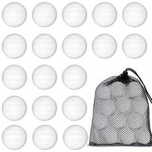 Mini Foam Volleyball Stress Balls - 20 Pack, *.6 Inch Small Sports Balls With Mesh Bag For Party Favors, Carnival Prizes, And Stress Relief - màu đen - Xem 1