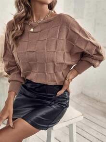 Women Sweaters - Apricot - View 3