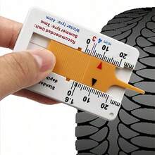 0-20mm Portable Tire Tread Depth Gauge, Automotive Tire Tread Depth Meter Tool, Tire Wear Indicator For Cars, Trucks, Motorcycles
