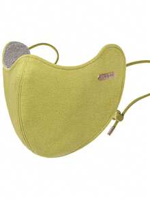 New Fashionable Warm Mask With Washable Velvet, Skin Friendly, Breathable 3D Facial Contouring, Small Face, Windproof Riding Mask For Winter