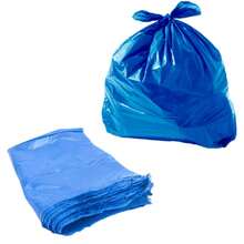 Blue Reinforced Garbage Bag Sizes 15, 30, 50 And 100 Liters - AZUL50L - Xem 4