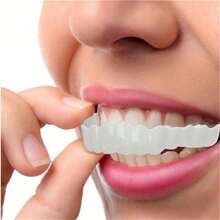 4pcs/Set Teeth Whitening Braces, Soft Adjustable Comfortable Fit, Convenient Cleaning, Restore Natural Smile, Suitable For Men And Women, Exquisite Gift - Multicolor - View 3