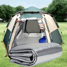 [Quick-Deploy Automatic Tent] 2-4 Person Quick-Deploy Automatic Tent - Waterproof & UV Protection, Mosquito-Proof, Portable Square Zippered Shelter - Polyester Fiber Material For Outdoor Camping