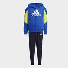 Adidas Children's Terry Casual Sports Suit - Blue - View 1