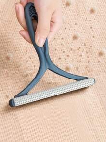 1pc Double-Sided Pet Hair Remover/Lint Remover/Cleaning Tool/Shaver/Sweater Shaver/Fabric Defuzzer/Scraper, Suitable For Clothes And Carpets - Multicolor - View 2