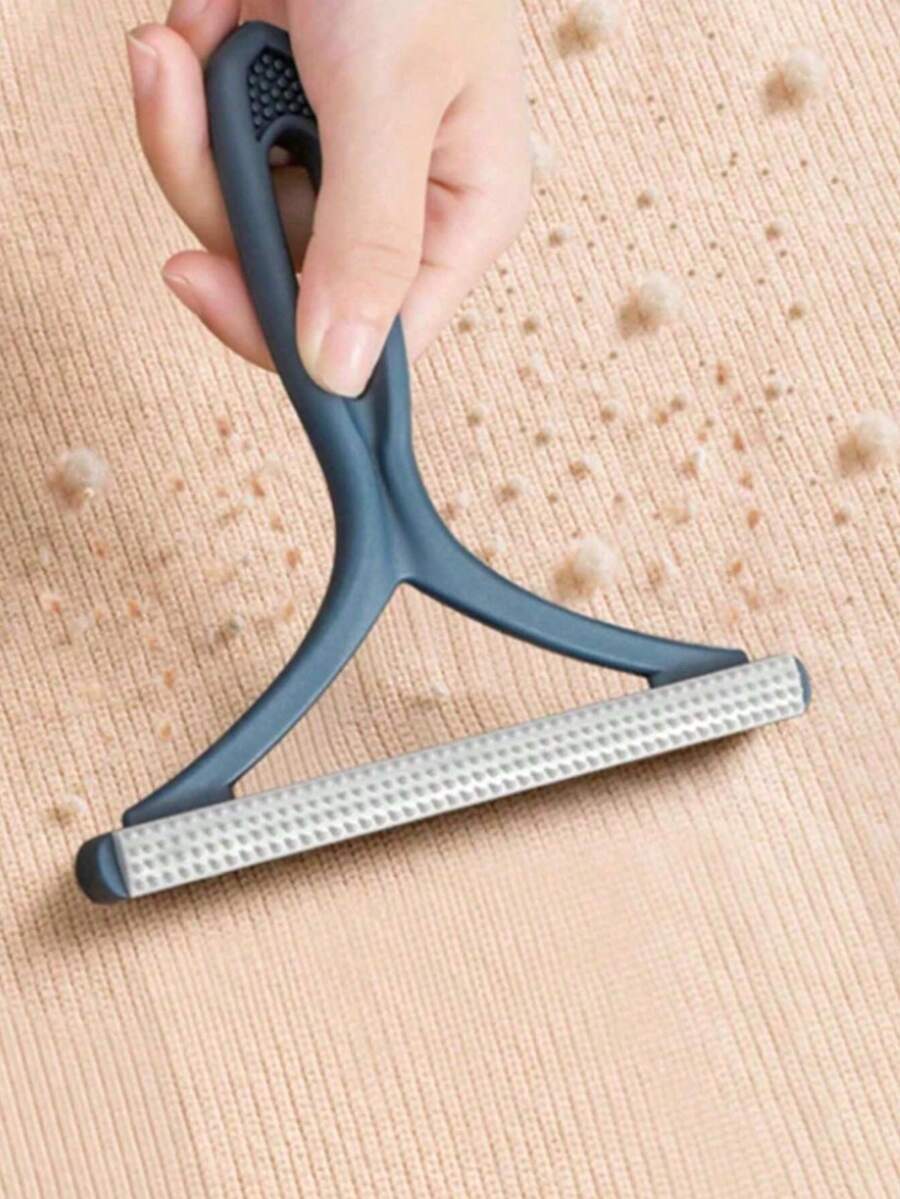 1pc Double-Sided Pet Hair Remover/Lint Remover/Cleaning Tool/Shaver/Sweater Shaver/Fabric Defuzzer/Scraper, Suitable For Clothes And Carpets