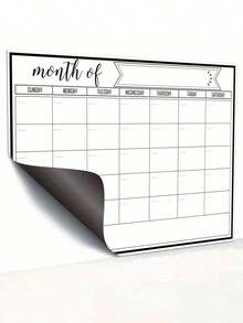 1 pezzo Calamita magnetica per frigorifero facile da attaccare, utilizzabile come bacheca per messaggi, pianificatore mensile, pianificatore settimanale, diario, calendario, calendario mensile, calendario settimanale o lista della spesa. Adatto per piani di studio degli studenti, piani di allenamento per competizioni, piani di insegnamento degli insegnanti, piani familiari, piani del Ringraziamento e regali di Natale.