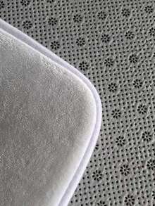 1 套圣诞法兰绒面料圣诞老人铃铛图案厕所 3 件套，现代加厚吸水防滑浴垫，圣诞装饰地毯，包括浴垫、U 型垫、马桶盖套，适用于浴室、卫生间、客厅、室内入口、家庭使用、家庭浴室装饰户外地毯门垫、秋季装饰 - 彩色 - 查看 3