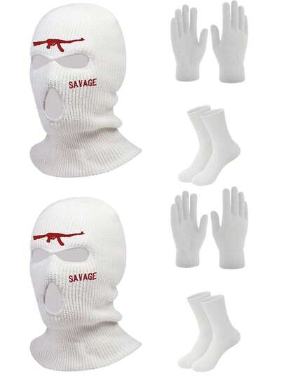 1 件拉法帽滑雪面罩，适合日常使用、户外运动、徒步旅行、骑自行车秋季装饰