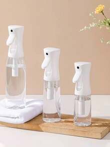 1pc 500ML/300ML Spray Bottle, Refillable Mist Bottle, Face Mist Bottle, Pump Bottle, Spray Bottle, Makeup Mist, Refillable Hydrating Bottle, Cleaning Plastic Bottle, Sprayer, Travel - White - View 4